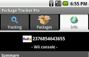 Package Tracker screenshot 1