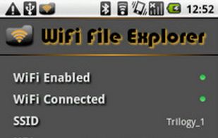 WiFi File Explorer Pro screenshot 1