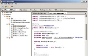 JAR file opened in JD-GUI.