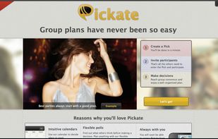 Pickate Landing Page