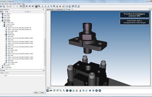 IceCube Builder editing an animation of a maintenance procedure
