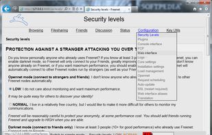 Hyphanet screenshot 1