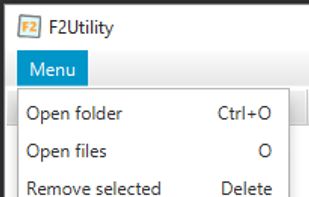 F2Utility screenshot 1