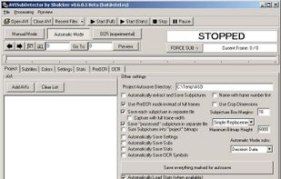 AviSubDetector screenshot 1