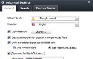 Kakasoft Folder Protector screenshot 1