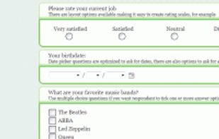 CreateSurvey screenshot 1