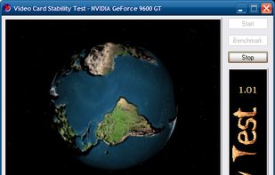 Video Card Stability Test screenshot 1
