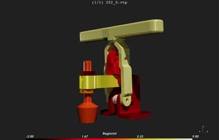 Raytraced CAD assembly