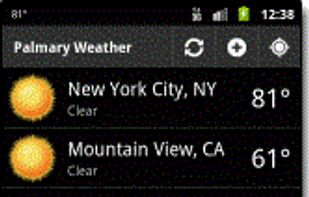Palmary Weather screenshot 3