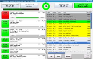 On-air control with main log