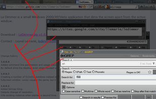 Bg apps dimmed by LeDimmer!