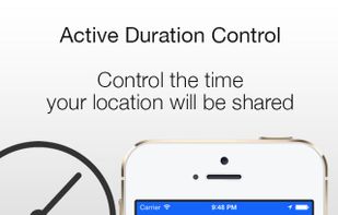 Pathshare lets you define how long you want to share your location for. And it will automatically stop again after that time. That's safe and easy.