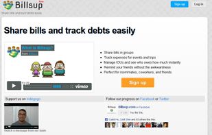 Billsup screenshot 1