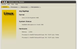remote linux monitor screenshot 1