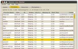remote linux monitor screenshot 1