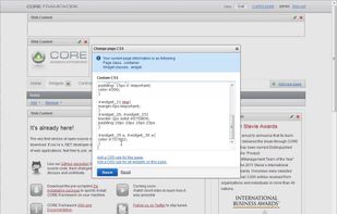 Web development pros can edit CSS to create a tailored, polished look.