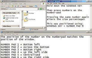 WinNumpad Position screenshot 1
