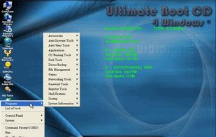 UBCD4Win screenshot 1