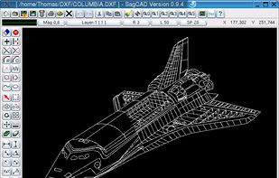 SagCAD screenshot 1