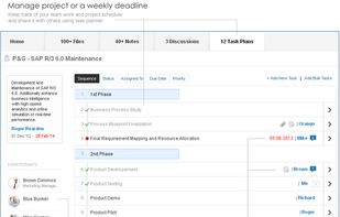 Task Plans. Keep projects on track. The easy way.