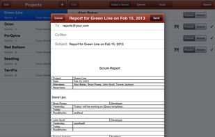 Generate and Email Report
