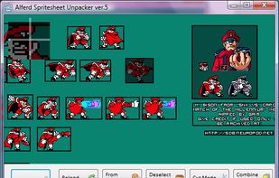 Alfred Spritesheet Unpacker screenshot 2