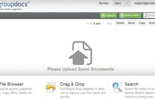 GroupDocs - Upload Documents