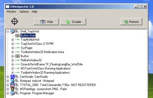 XWinspector screenshot 1