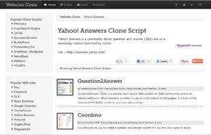 Clone Scripts Listing Page