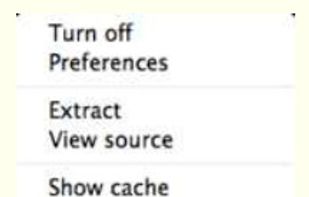 You can operate UnMHT with Context menu of statusbar icon