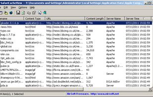 SafariCacheView screenshot 1