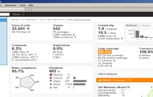 SonarQube screenshot 1
