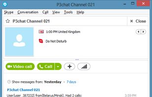 Operators commands inside Skype