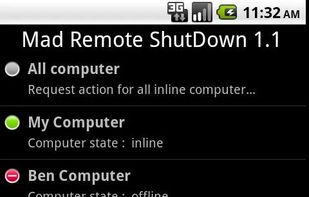 Mad Remote ShutDown screenshot 1