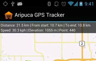 Aripuca GPS Tracker screenshot 1