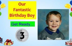 Example screenshot, childrens party