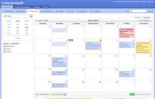 Coordinate with team members using project calendars