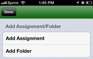 eBackpack screenshot 1