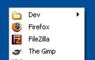 PortAL (Portable Application Launcher) screenshot 1