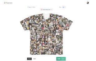 Custom T-Shirt created from best Instagram photos