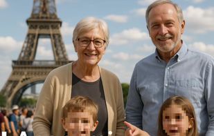 Face blurring in Images with option to ignore some faces