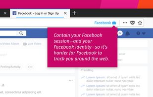 Facebook Container screenshot 1