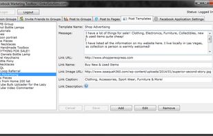 Facebook Marketing Toolbox screenshot 2