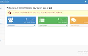 Facebook Page Moderator screenshot 1