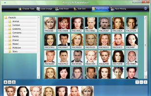 Abrosoft FaceMixer screenshot 2