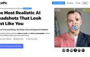 Selfies to Headshot in 5 min with Facepic.app