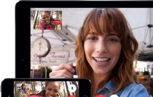 FaceTime screenshot 1