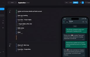Manage your schedule, set reminders, and track routines effortlessly through WhatsApp, with seamless calendar organization.
