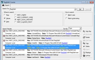 RegEditX Crawler
