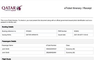 Fake Flight Tickets Generator screenshot 1